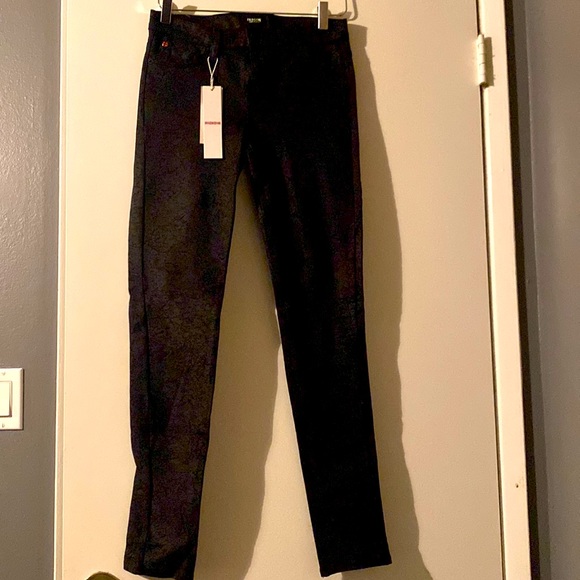 NWT: HUDSON Nico Super Skinny Coated Skinny Pants - Picture 3 of 7
